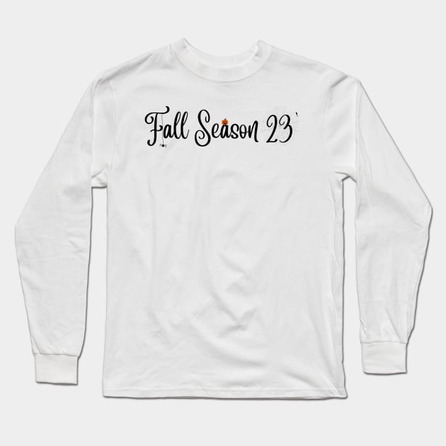 Fall Season 23' Long Sleeve T-Shirt by Simple D.